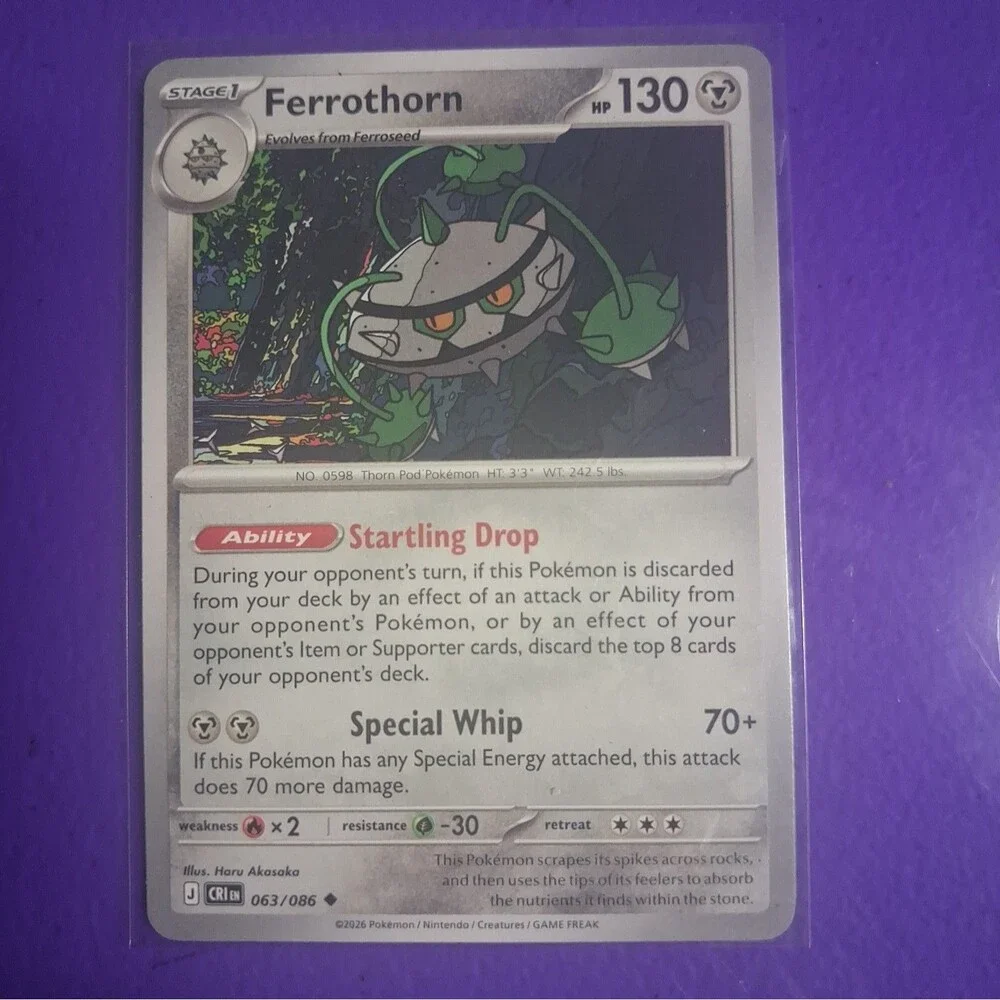 Ferrothorn 063/086 Me04: Chaos Rising Regular